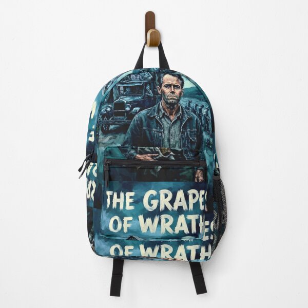 Item preview, The Grapes of Wrath Retro Historical Drama Classic Literary Tribute Art Poster designed and sold by Art's Diner.