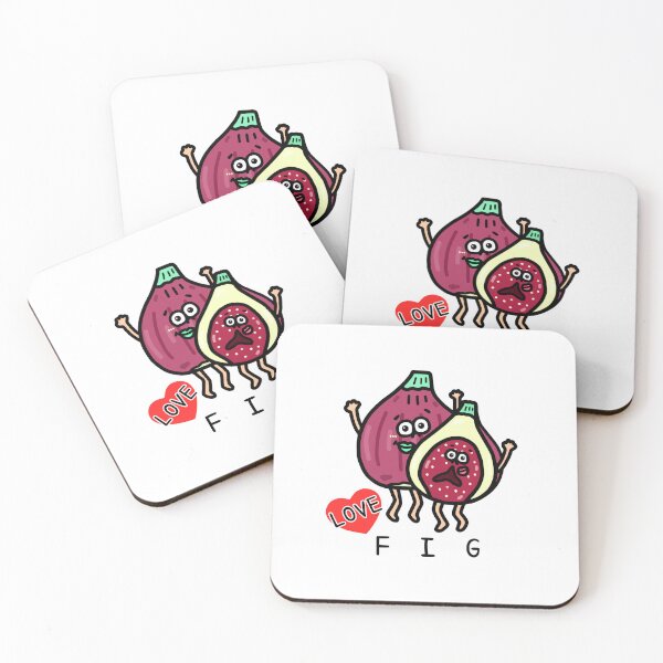 Item preview, Cute I LOVE FIG designed and sold by kanaehonkawa.