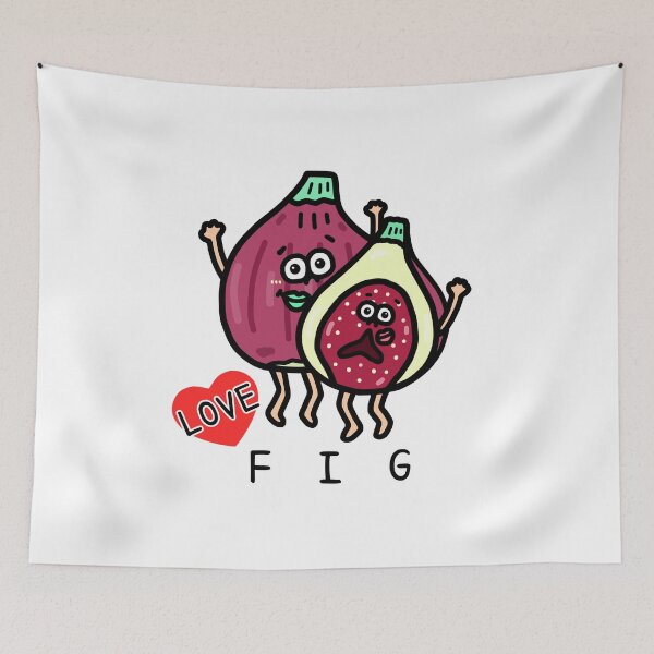 Item preview, Cute I LOVE FIG designed and sold by kanaehonkawa.