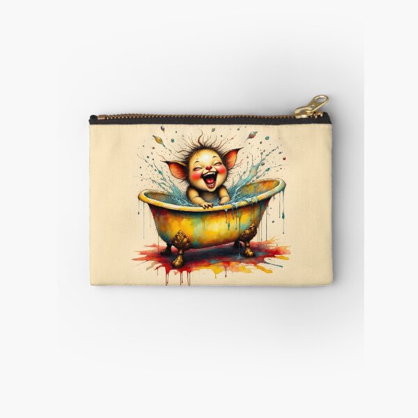 Item preview, Piglet Frolicking in a Bathtub designed and sold by PictureNZ.