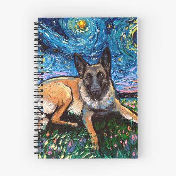 Item preview, Belgian Malinois Night designed and sold by AjaTrier.
