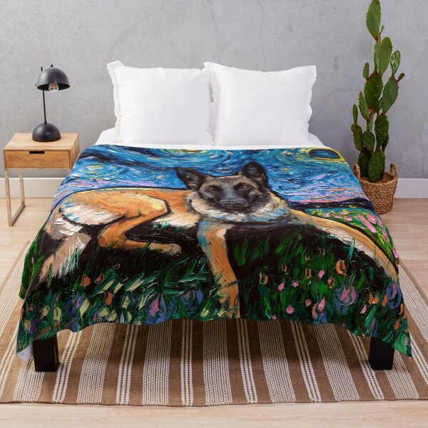 Item preview, Belgian Malinois Night designed and sold by AjaTrier.