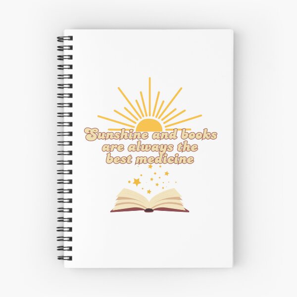 Item preview, Sunshine and books are the best medicine designed and sold by MochaBookClub.