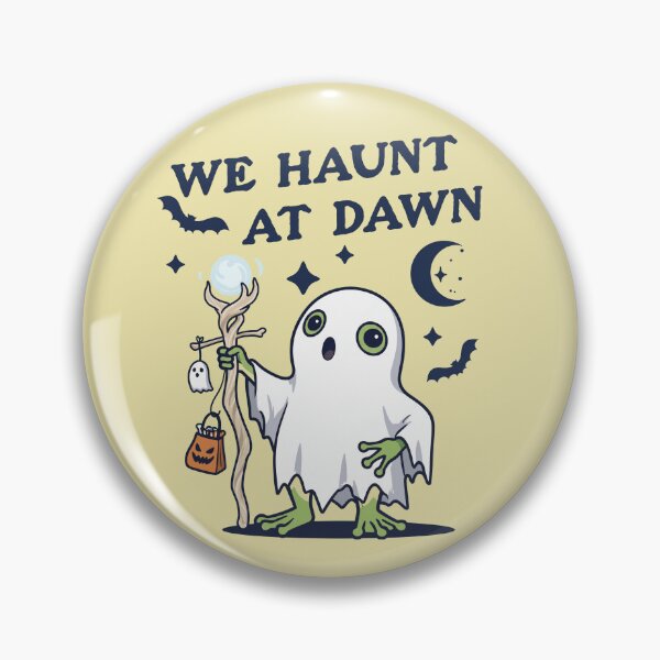 Item preview, We Haunt At Dawn Cute Ghost Halloween Spirit designed and sold by d247.