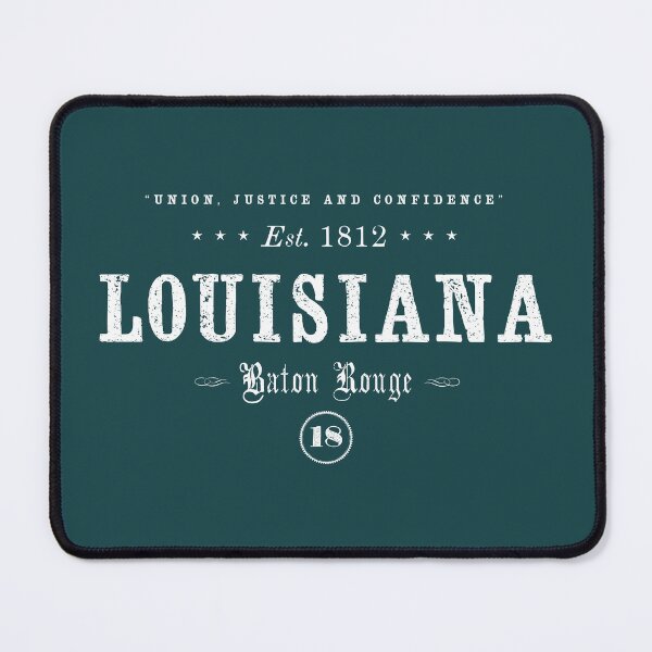 Item preview, Louisiana, the 18th State, Est. 1812 designed and sold by ThrillRags!.