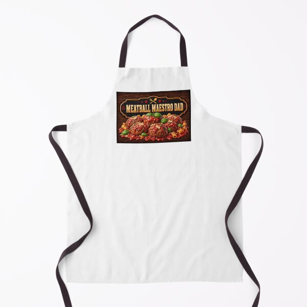 Item preview, Meatball Maestro Dad Decor & Apparel, Funny Italian Cooking Gift designed and sold by Compass and a Camera.