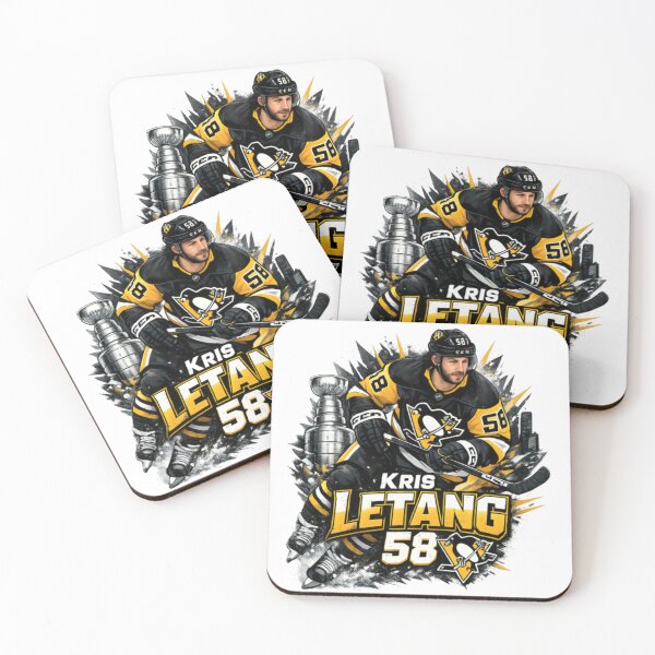 Item preview, Kris Letang 58 Vintage Hockey Graphic designed and sold by CatLovers Studio.