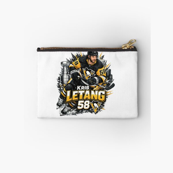 Item preview, Gráfico de hockey vintage de Kris Letang 58 designed and sold by CatLovers Studio.