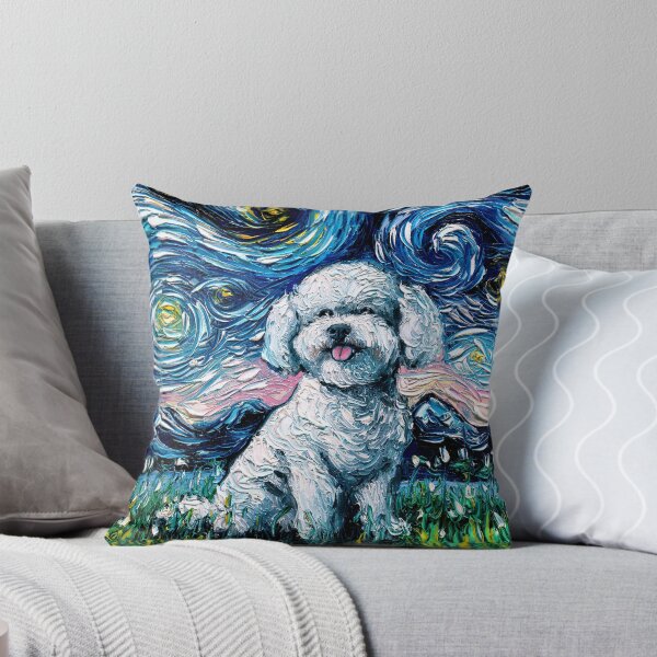 Item preview, Bichon Frise Night designed and sold by AjaTrier.