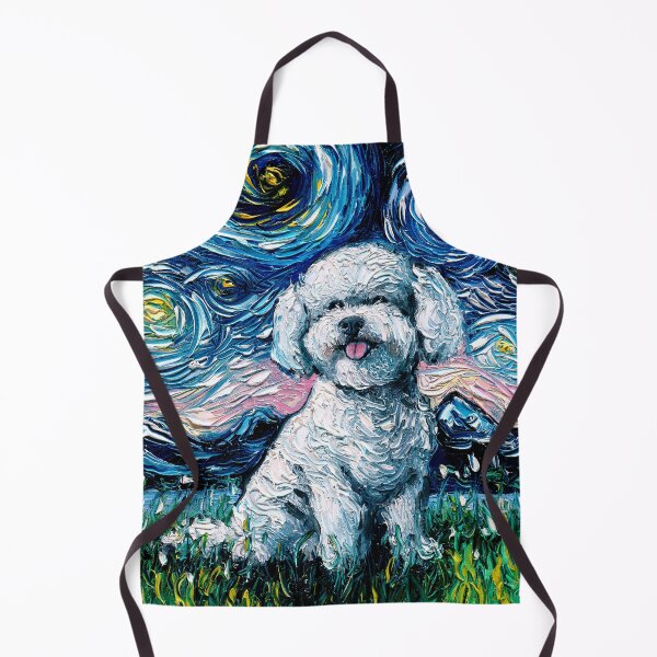 Item preview, Bichon Frise Night designed and sold by AjaTrier.