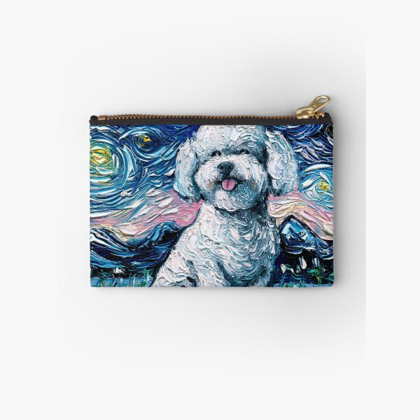 Item preview, Bichon Frise Night designed and sold by AjaTrier.