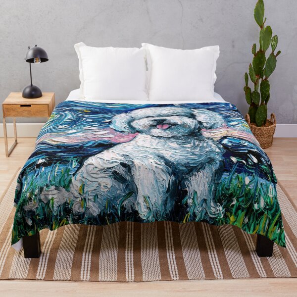 Item preview, Bichon Frise Night designed and sold by AjaTrier.