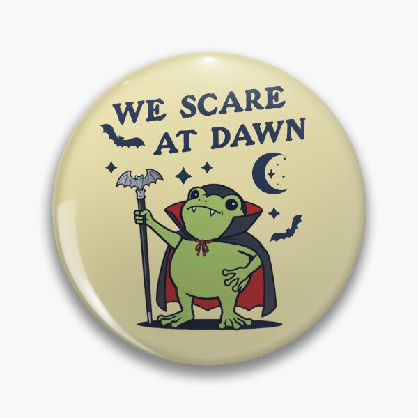 Item preview, Vampire Frog We Scare At Dawn Spooky Halloween designed and sold by d247.