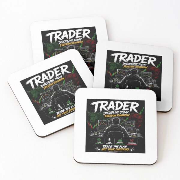 Item preview, Trader Discipline Today Freedom Tomorrow - Trading Motivation designed and sold by Lousa Coloring – Creative Designs for Everyday Life.