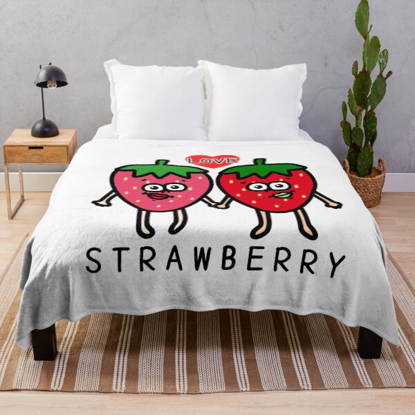 Item preview, Cute I LOVE STRAWBERRY designed and sold by kanaehonkawa.