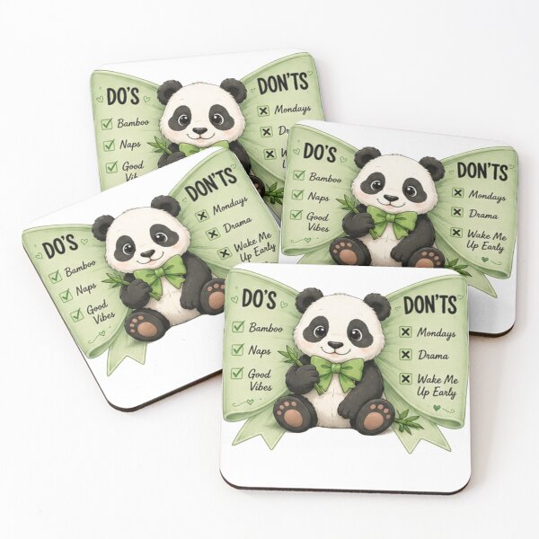 Item preview, Panda – Do's & Don'ts | Cute Panda Do's & Don'ts Shirt | Funny Panda Lover Tee | Bamboo Bear Graphic | Kawaii Animal Gift | Panda Apparel designed and sold by ekemarket.