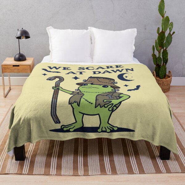 Item preview, We Scare At Dawn Frankenstein Frog Monster designed and sold by d247.