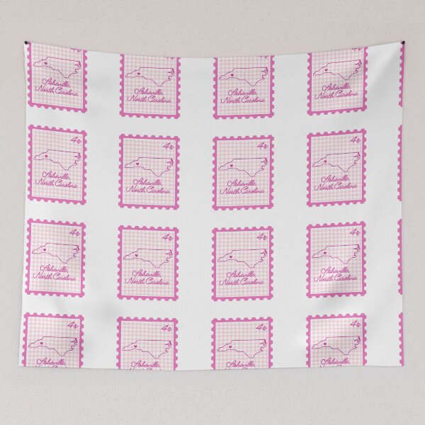 Item preview, Asheville North Carolina stamp designed and sold by CoastalPrintsbyLucy.