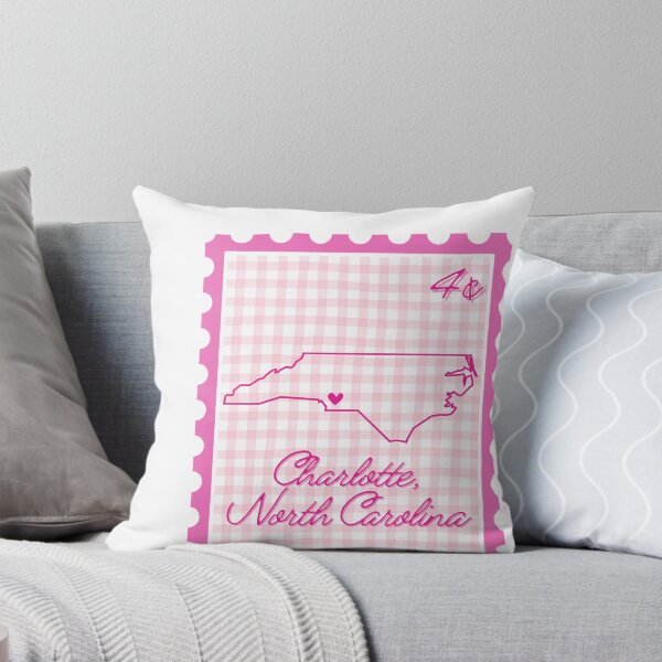 Item preview, Charlotte North Carolina stamp designed and sold by CoastalPrintsbyLucy.