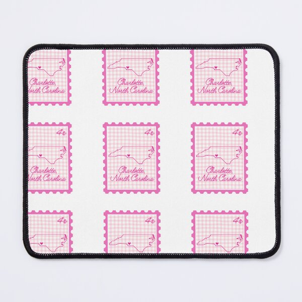 Item preview, Charlotte North Carolina stamp designed and sold by CoastalPrintsbyLucy.