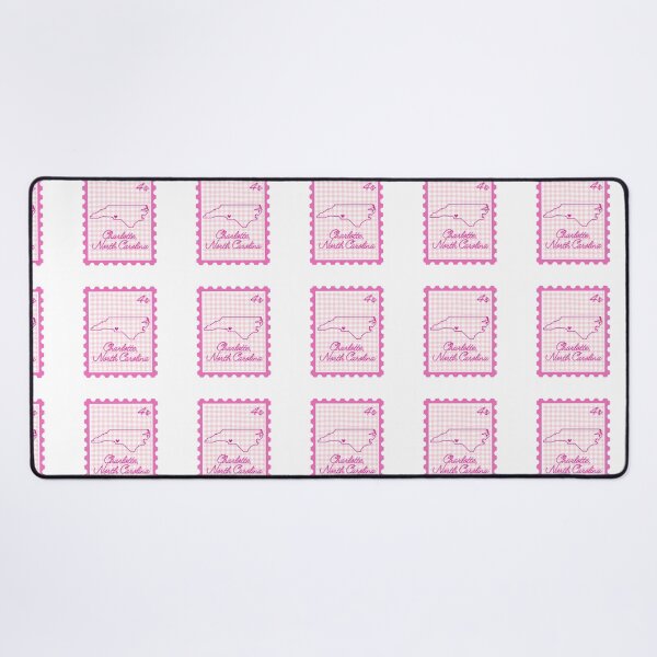 Item preview, Charlotte North Carolina stamp designed and sold by CoastalPrintsbyLucy.