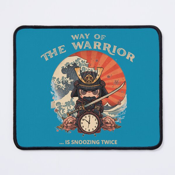 Item preview, Kawaii Samurai Snooze Way Of The Warrior Anime Ironic designed and sold by The Fine Print by BassAddict.