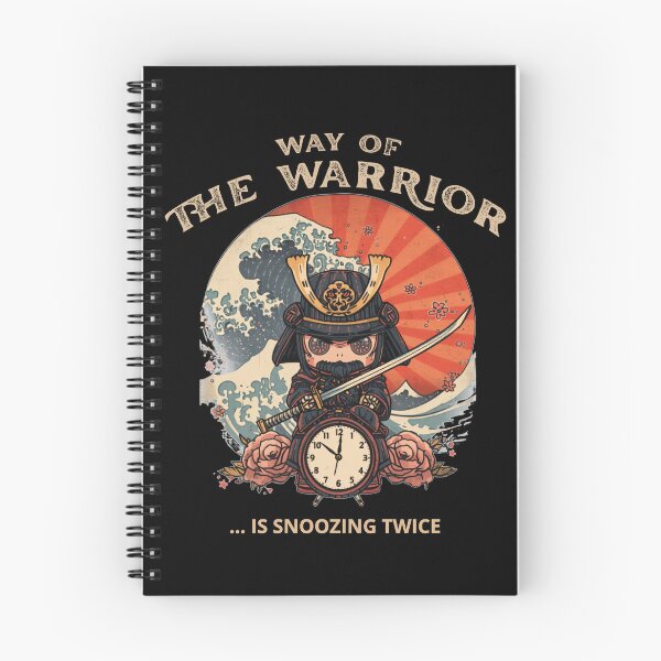 Item preview, Kawaii Samurai Snooze Way Of The Warrior Anime Ironic designed and sold by BassAddict.