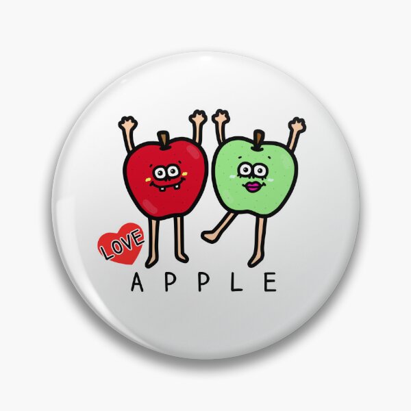 Item preview, Cute I LOVE APPLE designed and sold by kanaehonkawa.