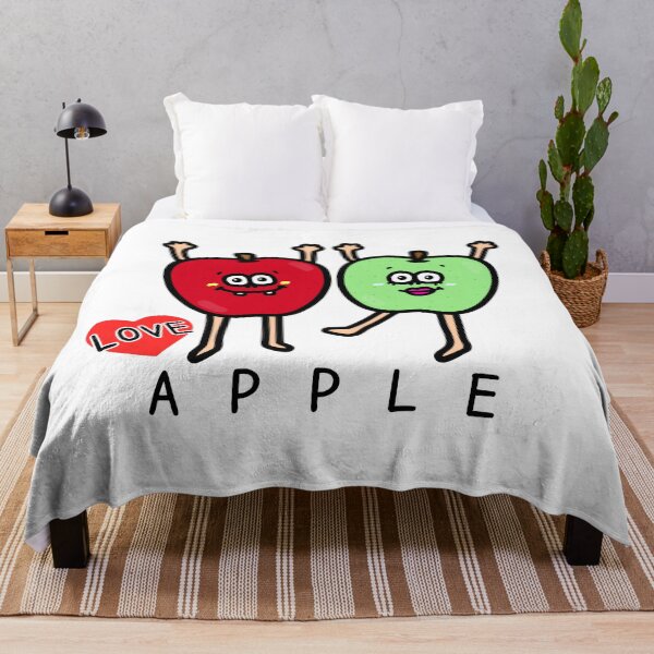 Item preview, Cute I LOVE APPLE designed and sold by kanaehonkawa.