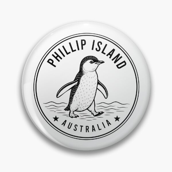 Item preview, Phillip Island Australia Penguin Badge designed and sold by teeperfect.