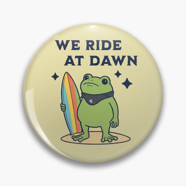 Item preview, We Ride At Dawn Surfer Frog Beach Lover designed and sold by d247.