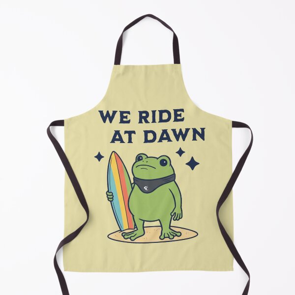 Item preview, We Ride At Dawn Surfer Frog Beach Lover designed and sold by d247.
