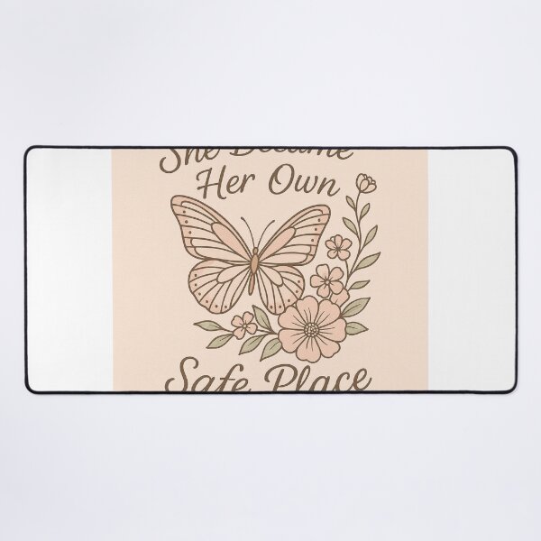 Item preview, She Became Her Own Safe Place designed and sold by Fresh Starts.