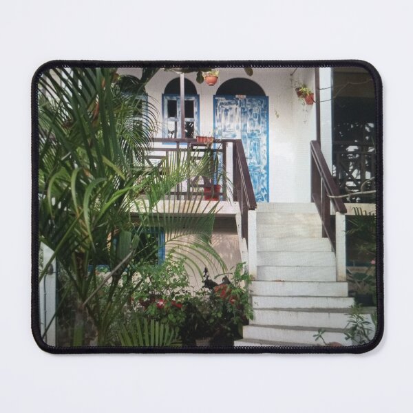 Item preview, Charming House with Blue Door designed and sold by klo4g.