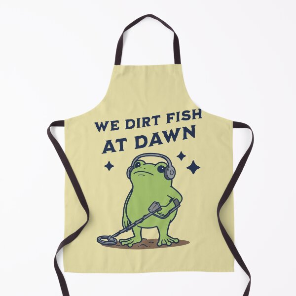 Item preview, We Dirt Fish At Dawn Metal Detecting Frog designed and sold by d247.