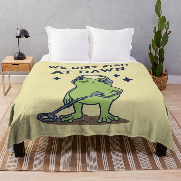 Item preview, We Dirt Fish At Dawn Metal Detecting Frog designed and sold by d247.