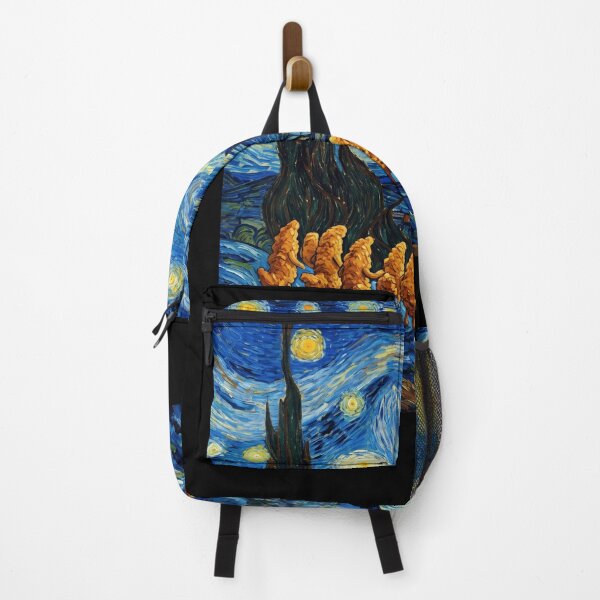 Item preview, Starry Night Chicken Nugget Art Parody designed and sold by snowry.