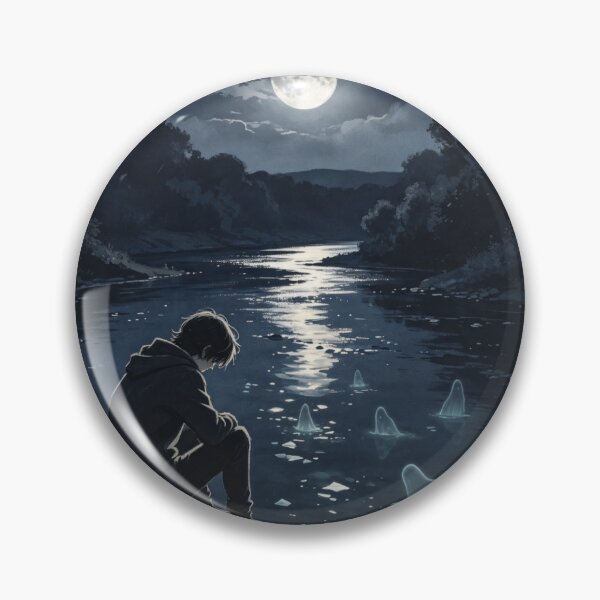 Item preview, Under the reflection of the moon designed and sold by GLICINIAS.