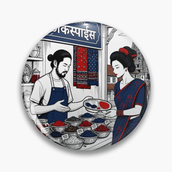 Item preview, Indian Spice Curry| Ayairo Collection No.031 designed and sold by AYAIRO.