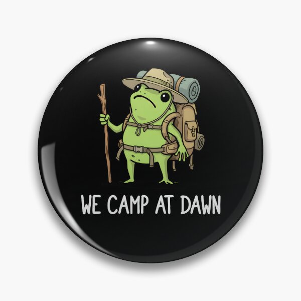Item preview, We Camp At Dawn designed and sold by Poopielandia.