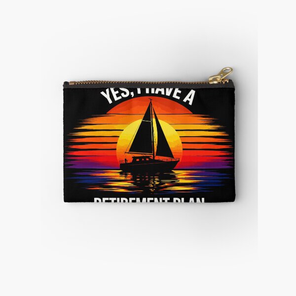 Item preview, Yes I Have A Retirement Plan - Funny Boat Captain Dad Grandpa Husband Boating Art designed and sold by BendyBeasts.