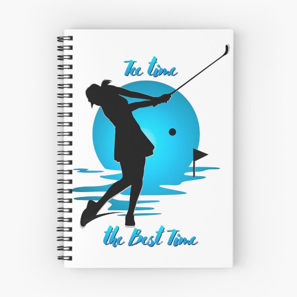 Item preview, Tee Time The Best Time Blue Golf Art designed and sold by AXENT Designs.