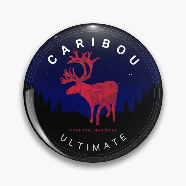 Item preview, Caribou Disc Logo Dark designed and sold by Aciu.