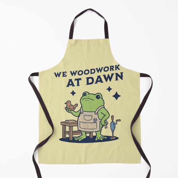 Item preview, Nosotros, Woodwork At Dawn Frog, carpintero y ebanista designed and sold by d247.