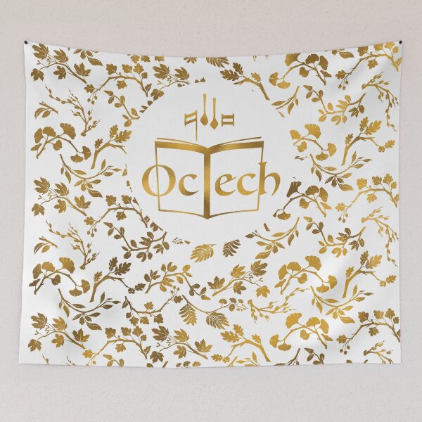 Item preview, Logo with leaves, gold designed and sold by magpiekate.