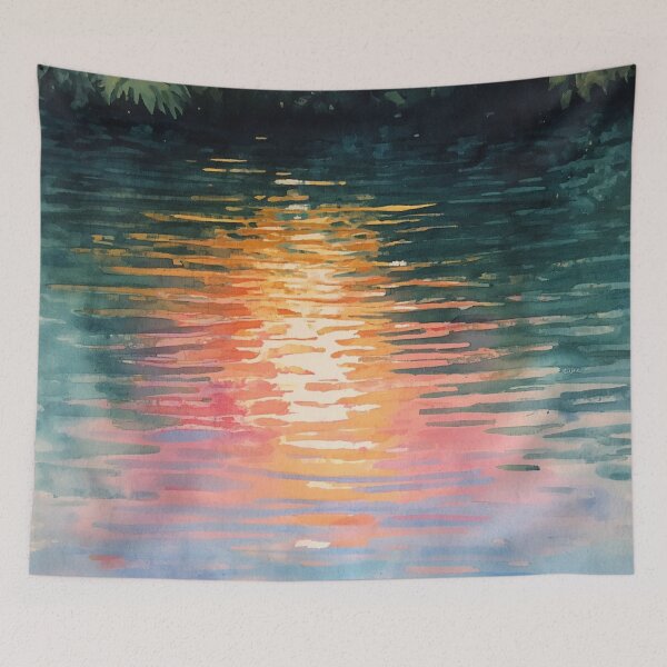 Item preview, Sunrise Reflection On Water designed and sold by SeaStarAlex.