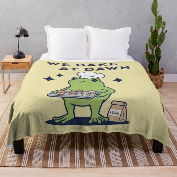 Item preview, We Bake At Dawn Frog Baker Cupcake Lover designed and sold by d247.