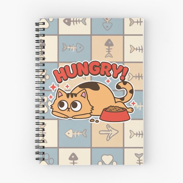 Item preview, Hungry! Fat Orange Cat Cartoon designed and sold by Taridesign.