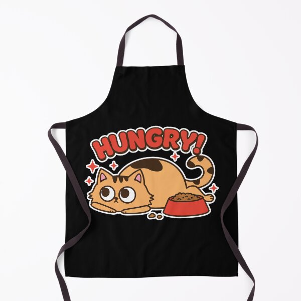 Item preview, Hungry! Fat Orange Cat Cartoon designed and sold by Taridesign.