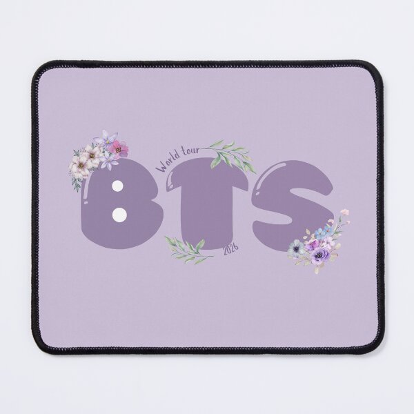 Item preview, Kpop BTS World tour 2026 purple flowers designed and sold by M4ch4Moch1Design.